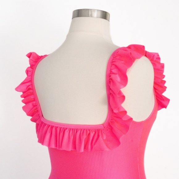 Lilly Pulitze. Aemma Ruffle One Piece Swimsuit. - Picture 13 of 14